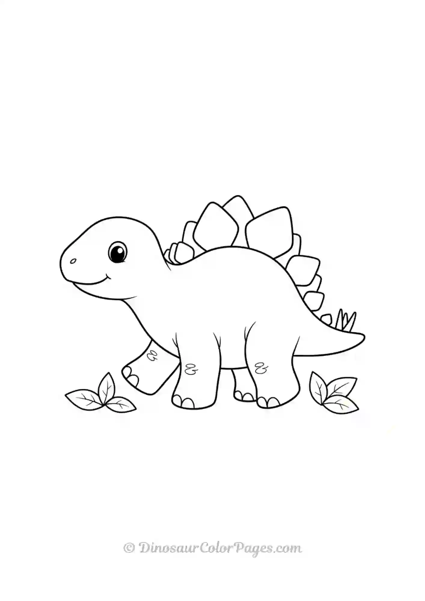 Baby Stegosaurus