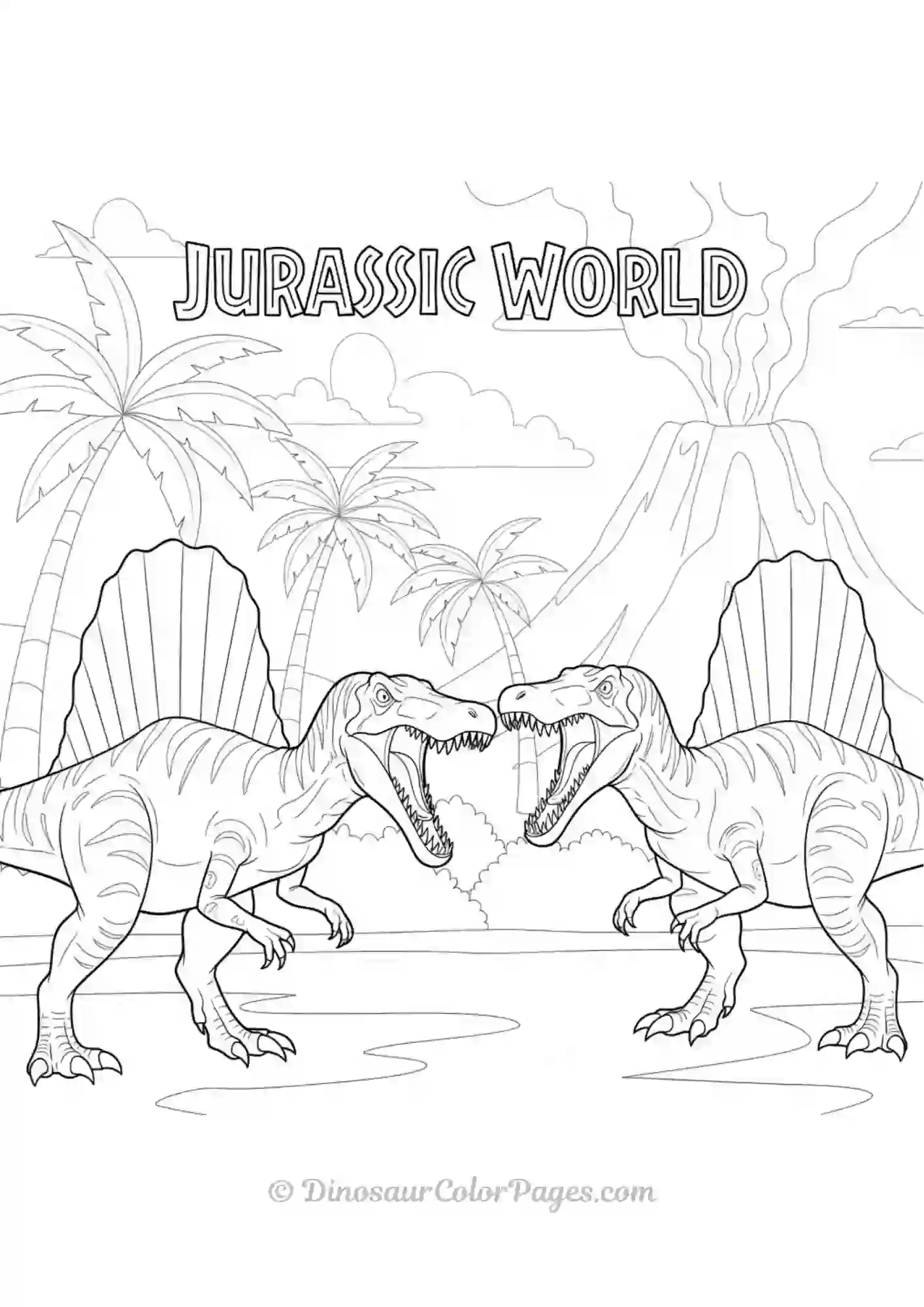 Jurassic World Spinosaurus Twins