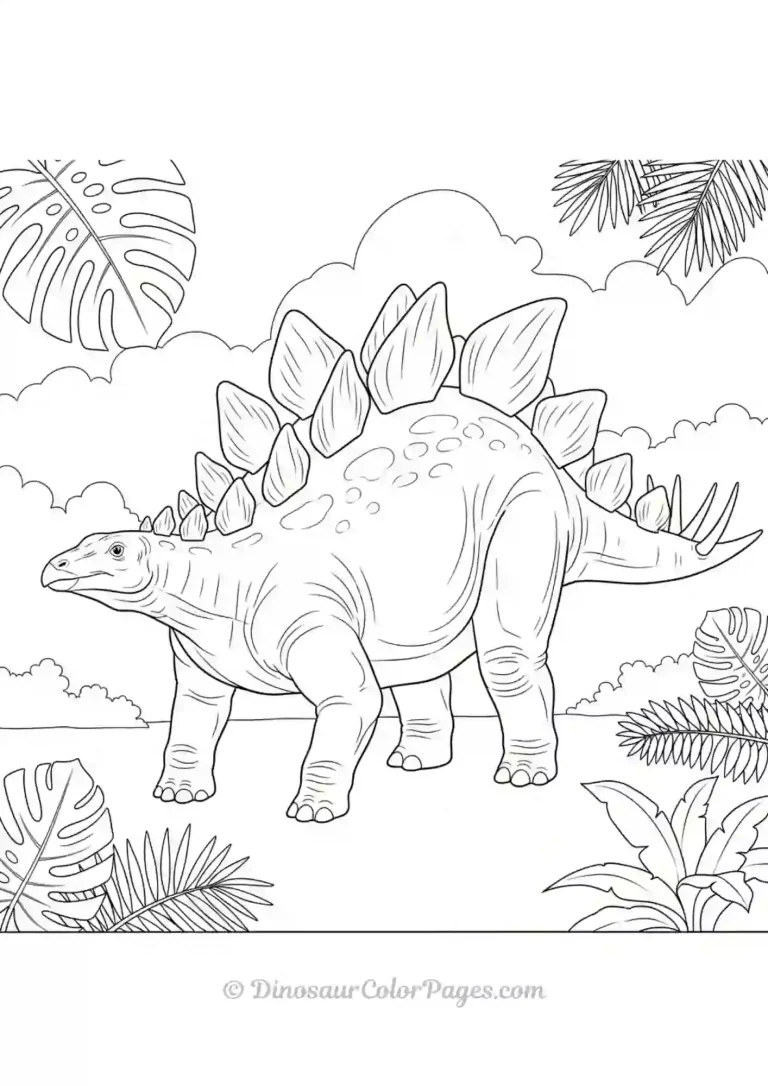Realistic Stegosaurus