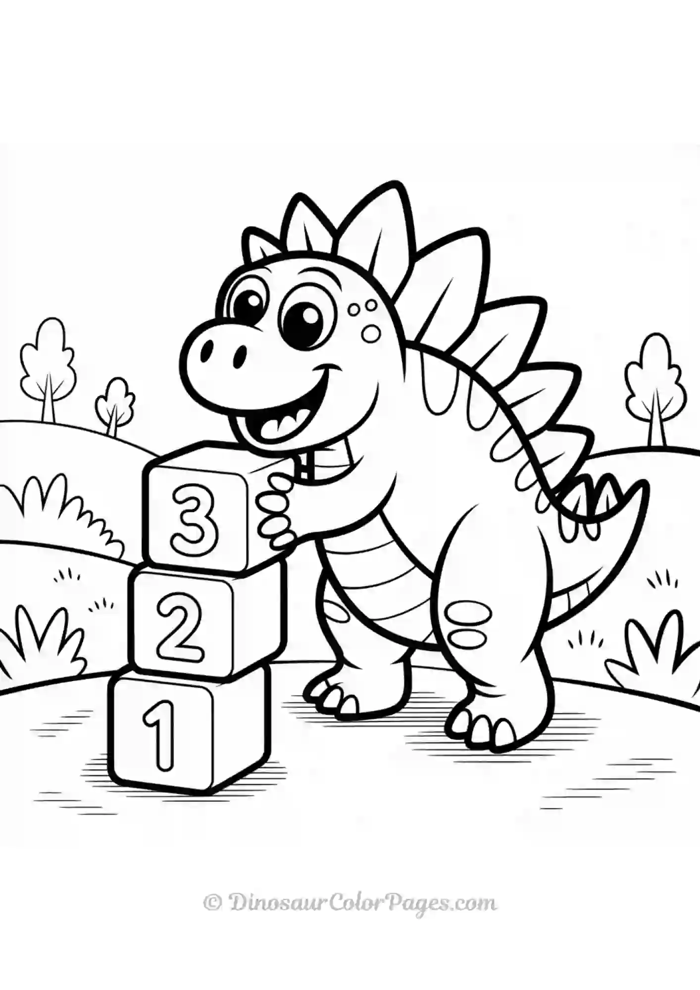 Stegosaurus-123