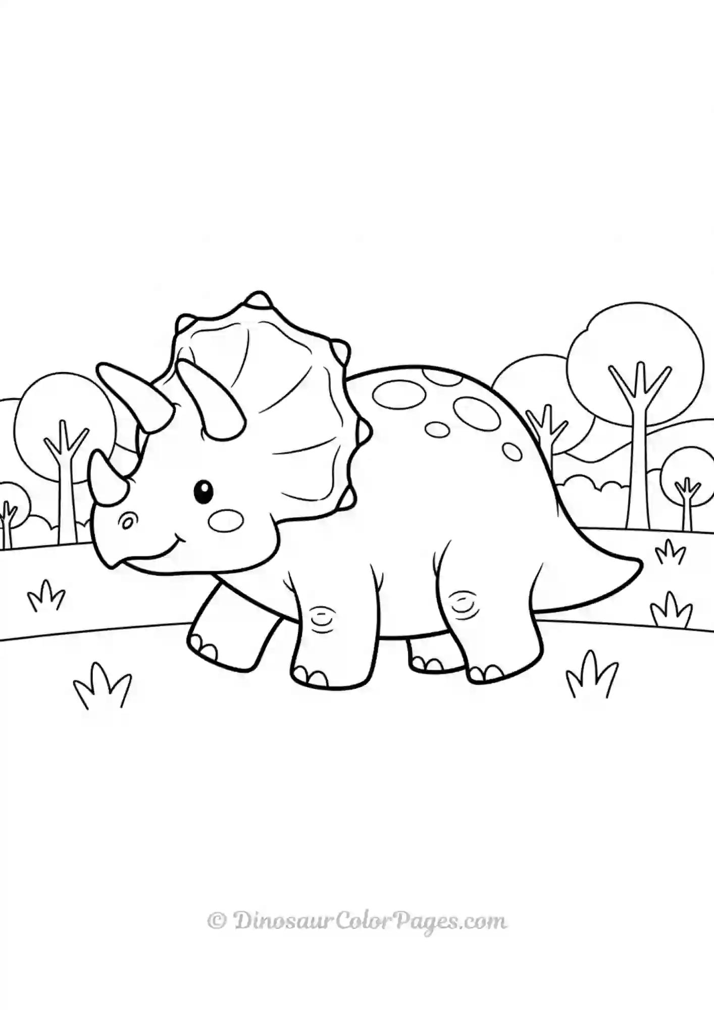 Triceratops_walking