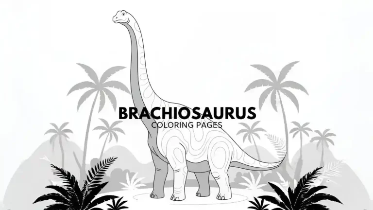 Brachiosaurus Coloring Pages