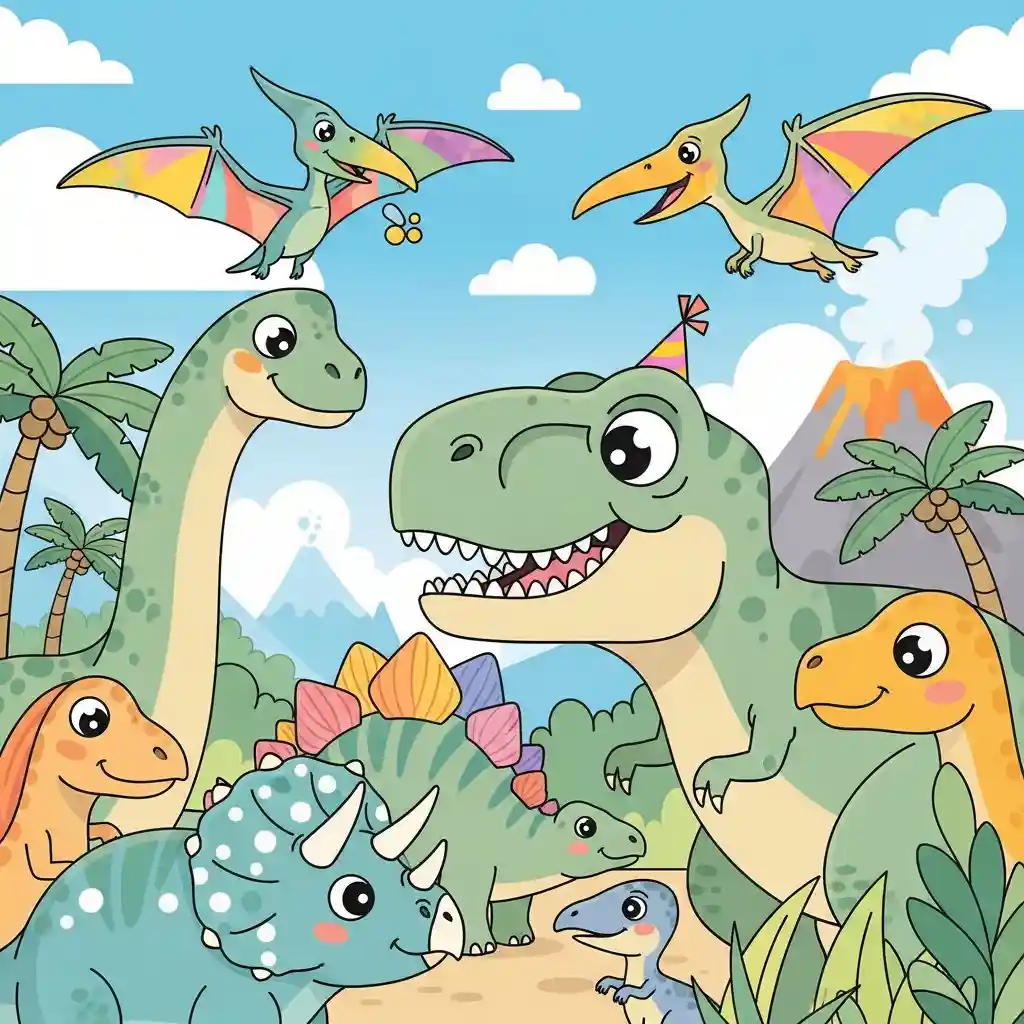 Dinosaur Colorings