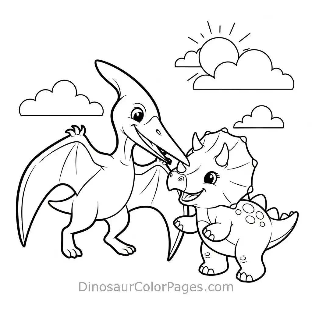 baby_pterodactyl_playing_coloring_page
