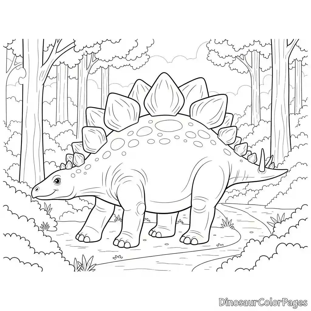 stegosaurus_walking_coloring_page