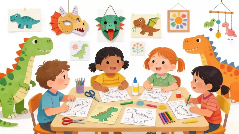 Dinosaur Crafts and Activities