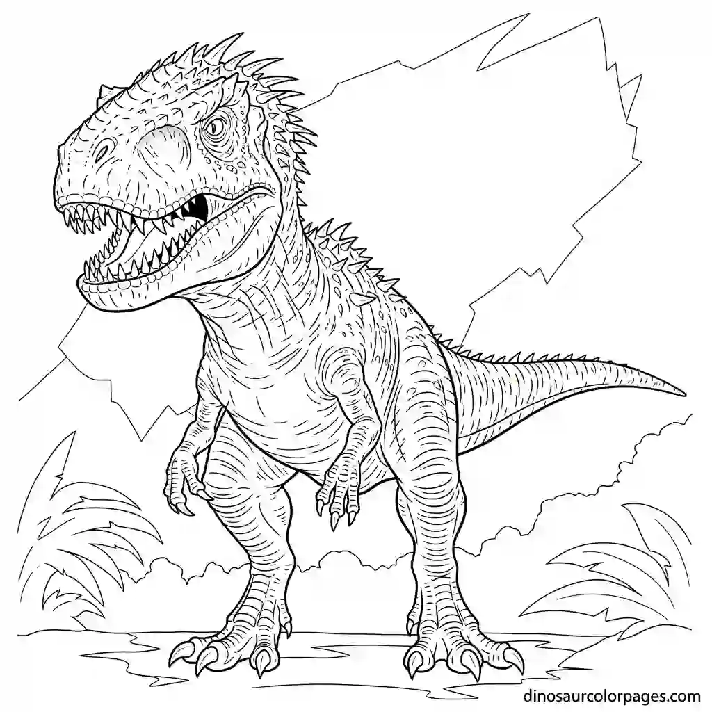 Indominus Rex curious