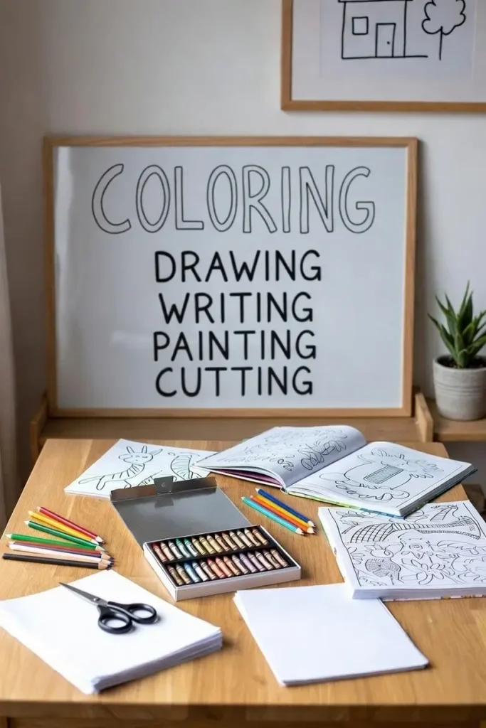 learn words with coloring