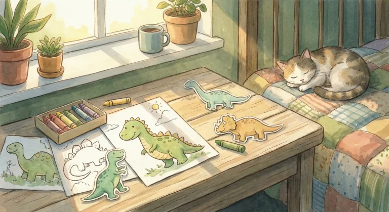 Screen-Free Dinosaur Fun Pack for Kids