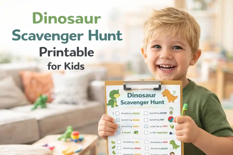 dinosaur scavenger hunt