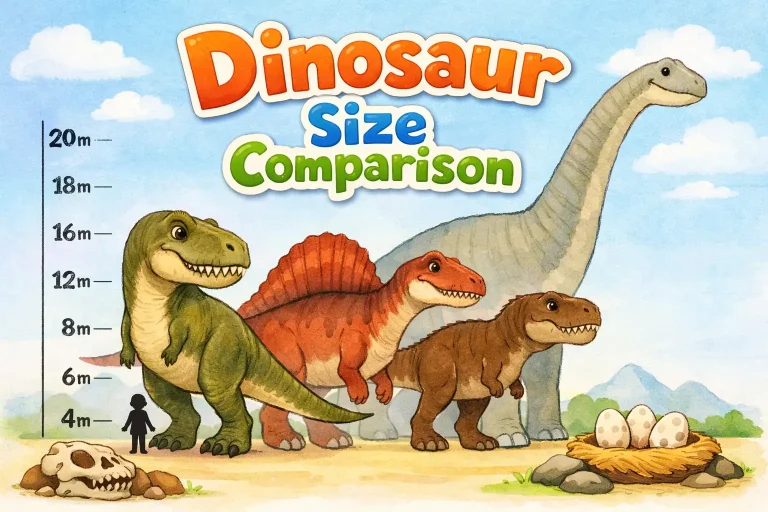 dinsoaur size comparison